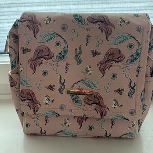 Petunia Pickle Bottom - Little Mermaid Boxy diaper backpack